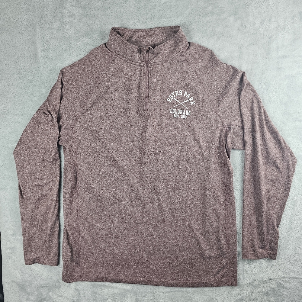 MV Sport Pullover 1/4 Zip Colorado Estes Park Men's Size Small